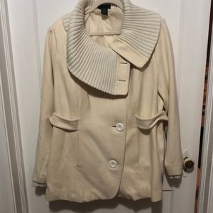 Cream Winter jacket